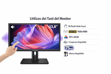 Monitor Touchscreen 23.8 FHD